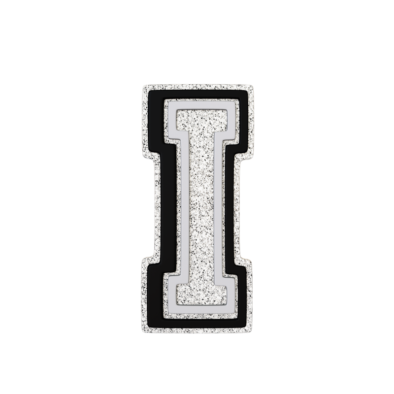 Budz Silver Letter I