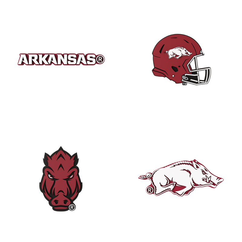 Budz Arkansas Razorbacks 4-Pack Bundle