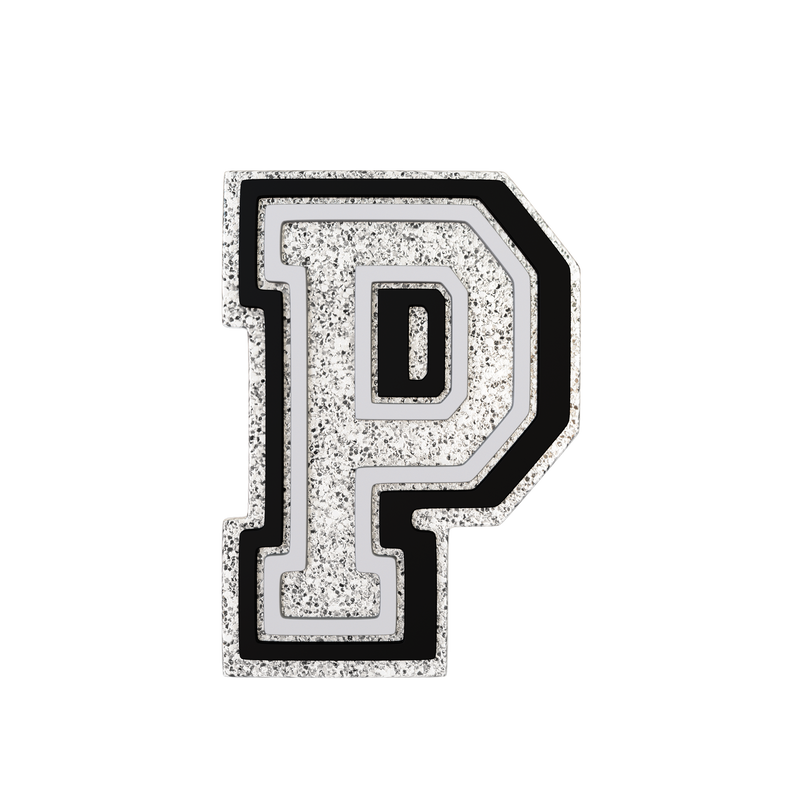 Budz Silver Letter P