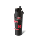 Bottle 32oz Nebraska Cornhuskers Skin + Budz Bundle