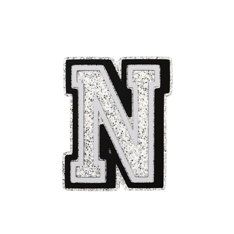 Budz Silver Letter N